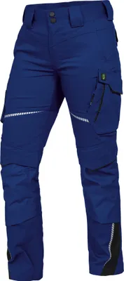 Produktbild von Leibwächter Damen Bundhose Flex-Line FLXDH20 Gr. 34 kornblau/schwarz