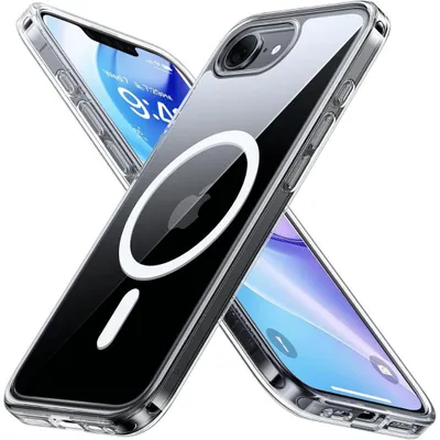 Produktbild von Schutzhülle für iPhone 17e MagSafe Tasche Slim Case Silikon Cover Transparent