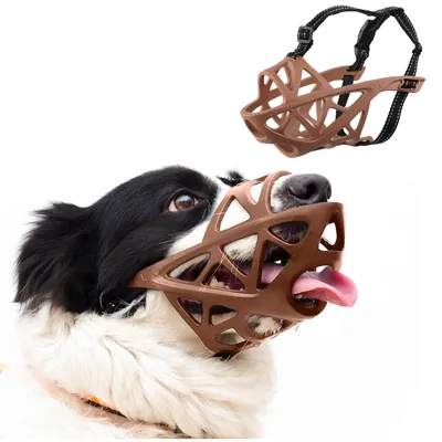 Immagine prodotto di Museruola regolabile per cani di grossa taglia