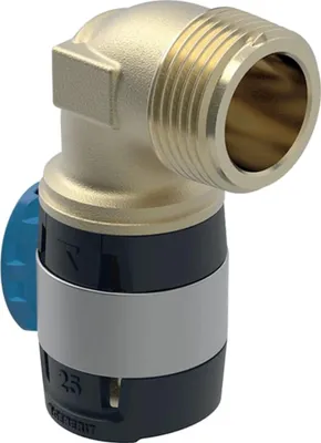 Produktbild von Geberit GE FlowFit Übergangsbogen, 90°, d16mm, AG R1/2, 1 Stk.