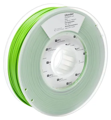 Image de ULTIMAKER B.V. Ultimaker PLA - M0751 Vert 750 - 211399 Filament PLA 2,85 mm Vert 750 g
