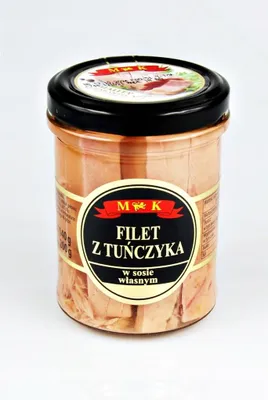 Zdjęcie produktu dla Filet z tuńczyka w sosie własnym MK 0,2 kg