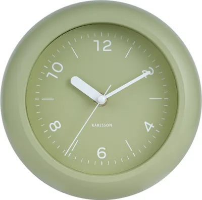 Produktbild von Karlsson - Wanduhr Slope - Teegrün - Ø20cm