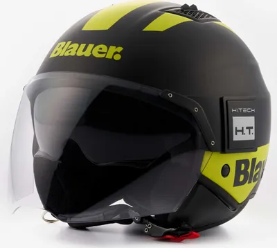 Produktbild von Blauer BET HT Jethelm, schwarz/gelb, M (56/58)