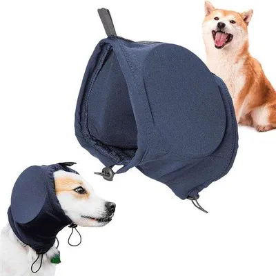 Produktbild von Schutz für Hundeohren gegen Lärm - Hundeohrenschutz - Kopfschutz für Hunde gegen Geräusche - Schalldämmender Hundeschutz für Hundeohren - Gehörschutz für Haustiere - Kopfschutz für Haustiere - Schutz für Hundeohren gegen Lärm - Schutz