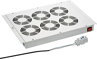 Produktbild von EFB Einbaulüfter 6 Lüftern für Netzwerk- u. Serverschränke