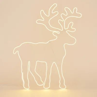 Obrázok produktu pre LED vianočná dekorácia, sob, 100 x 80 cm