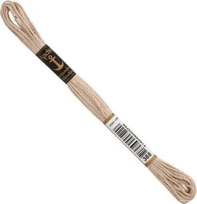 Zdjęcie produktu dla Anchor Stranded Bawełna 00388 8 m Przędza do haftu
