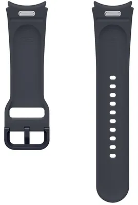 Produktbild von Armband für Galaxy Watch 7/FE/6/6 Classic/5 Pro/5/4/4 Classic, Samsung Sport Band, S/M, Graphit