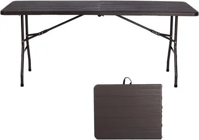 Produktbild von Klapptisch Set für den Außenbereich, Picknick und Camping - 180 cm