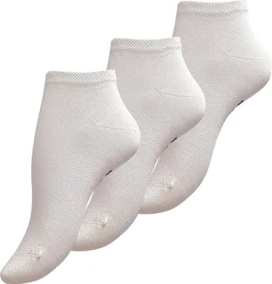 Produktbild von Vincent Creation® Damen "Bambus" Sneaker Socken 6 Paar 39-42 weiß