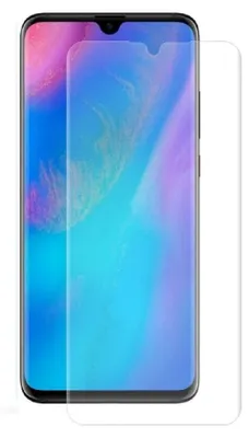 A screen protector is shown on a smartphone.