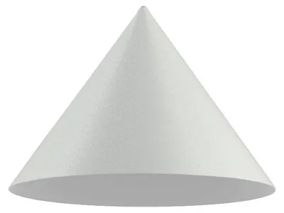 Immagine prodotto di Paralume per lampada a sospensione, bianco, conico, 35 cm, Nowodvorski ZENITH M 10874