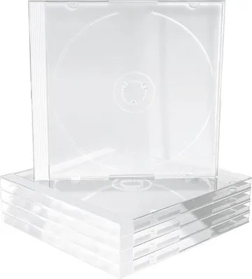 Produktbild von Transparente CD-Hülle 1 Scheibe 104mm mit Box