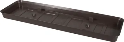 Obrázek produktu pro Nohel Garden Podmiska pod truhlík VERBENA plastová Barva: Hnědá, Šířka: 60 cm