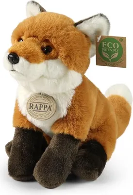 Immagine prodotto di Mascotte Volpe Realistica Volpetto Rosso Di Peluche Rappa Eco Come Vivo 23 Cm