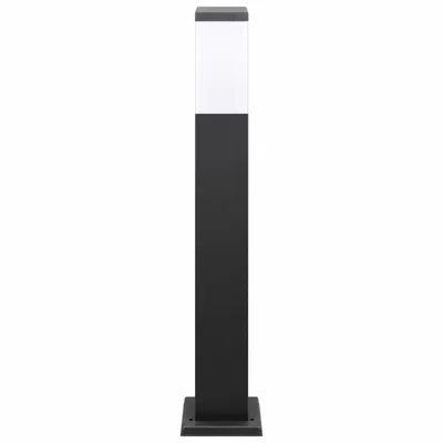 Obrázek produktu pro MasterLED venkovní svítidlo E27 IP44 sloupové svítidlo 65 cm černé zahradní svítidlo z nerezové oceli pro cesty a dvory