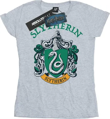 Produktbild von Harry Potter - "Slytherin" T-Shirt für Damen BI23277 (XXL) (Grau)