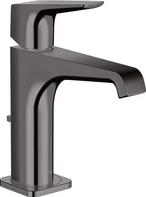 Produktbild von Einhebel-Waschtischmischer 125 AXOR CITTERIO E DN 15 m HGri m ZAG 1 1/4Zoll pol. bl chr mit Zugstangen-Ablaufgarnitur 1 1/4Z polished black chrome