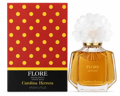 Obrázek produktu pro Carolina Herrera Flore - parfémovaná voda 50ml, Obrázek vytvořený pomocí AI