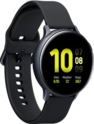Zdjęcie produktu dla SAMSUNG SM-R820NZKADBT SAMSUNG Watch Active 2 Smartwatch schwarz