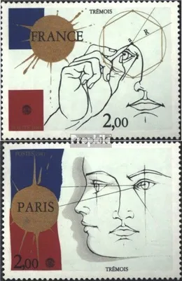 Produktbild von Briefmarken Frankreich 1981 Mi 2262-2263 (kompl.Ausg.) postfrisch PHILEXFRANCE