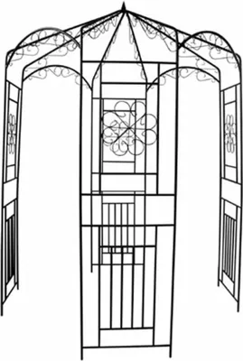 Immagine prodotto di vidaXL Rose gazebo 250 cm verde scuro
