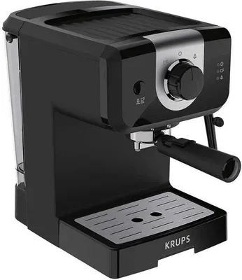 Produktbild von Krups OPIO XP320830, Espressomaschine, 1,2 l, 1140 W, Schwarz, Silber
