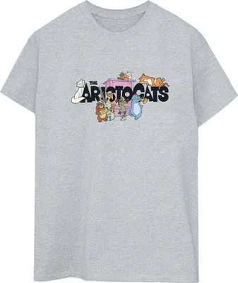 Produktbild von Disney - "Aristocats" T-Shirt für Damen BI18159 (XXL) (Grau)