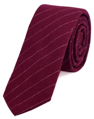 Produktbild von DonDon Herren Krawatte 6 cm gestreift bordeauxrot