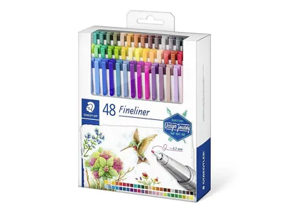 Produktbild von Staedtler Fineliner triplus 48ST Design J.