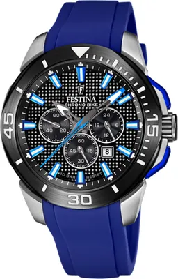 Produktbild von Festina Herren Analog Quarz Uhr mit Silikon Armband F20642/1