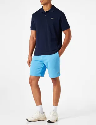 Produktbild von Lacoste Shorts Sweat-Shorts mit Tunnelzug, Seitentaschen, Gesäßtasche und gesticktem Logo