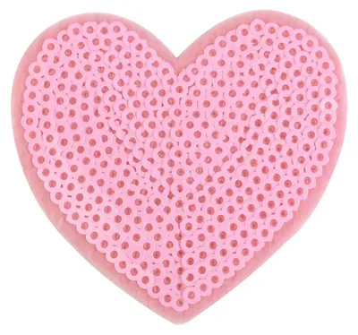 Aufbügler Paillettenherz rosa