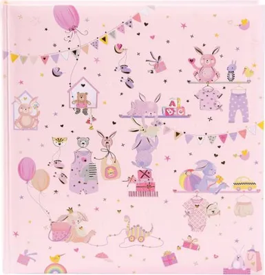 Obrázek produktu pro Goldbuch baby album Wonderland růžové 30x31 cm 60 bílých stran