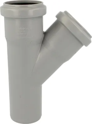Produktbild von HT Abzweig einfach Ø 32/32 x 45°, mit 2 Steckmuffen