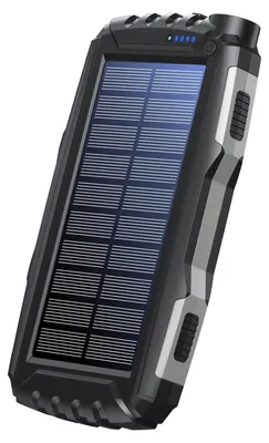 Immagine prodotto di PowerBank 20.000 mAh Cella solare Nero
