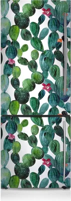 Produktbild von Magnete Küche Kühlschrank Kühlschrankmagnete 60x190 cm - Santaistische Blumen