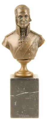 Obrázok produktu pre Casa Padrino luxusná bronzová postava Admirál Ušakov 19,9 x 7,6 cm - socha Militaria Rusko Romanov