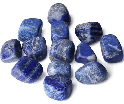 Obrázok produktu pre Lapízlazuli, brúsené kryštály, 100 g, prírodné liečivé kamene