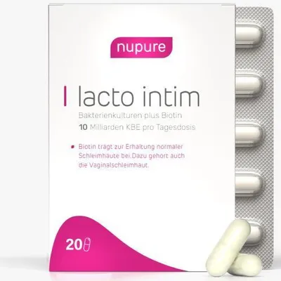 Produktbild von Lacto Intim oral Probiotikum bei bakt.Vaginose 20 St