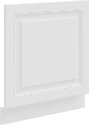 Produktbild von Frontblende für integrierten Geschirrspüler 60 cm Stilo Weiß Küche Landhaus