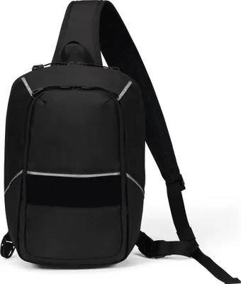 Produktbild von Dicota Reflective - Tragetasche für Tablet - 600D RPET - Schwarz - bis zu 32,8 cm (bis zu 12,9")
