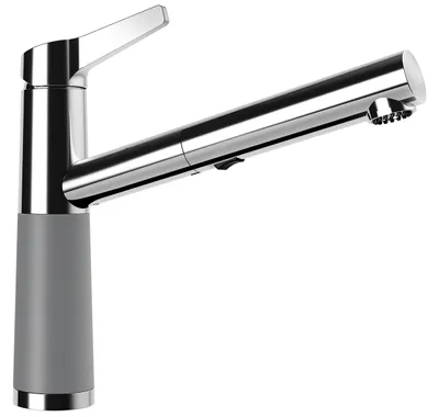 Produktbild von SCHOCK Armatur SC-510 in CROMA mit Zugauslauf / CRISTALITE® Basic Line / Einhebelmischer
