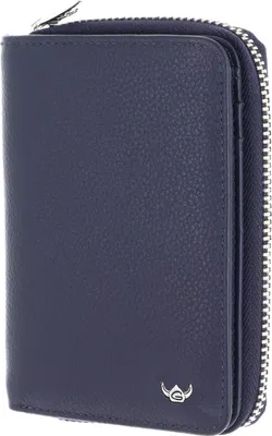 Produktbild von Golden Head Leder Geldbörse Madrid RFID Protect RV-Börse 3317 Blau dunkelblau