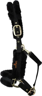 Produktbild von Kentucky Horsewear Nylon Lammfell Halfter