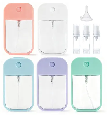 Image de Lot de 7 flacons pulvérisateurs et flacons à pompe pour parfums et huiles