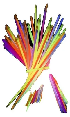 Image de Kit de bâtons lumineux, comprenant 13 accessoires amusants, idéal pour les fêtes et les festivals. 13 accessoires, 100 pièces