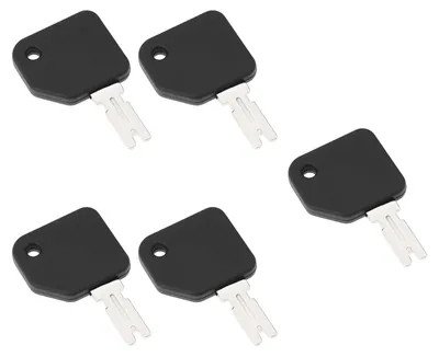 5 Gabelstaplerschlüssel Ersatz 181333 für Hyster, schwarz