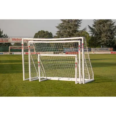 Produktbild von Powershot Powershot Pro Football Goal Post White 370 x 200 cm